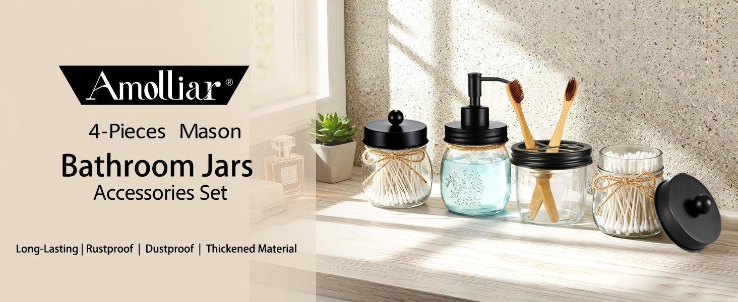 Amolliar bathroom accessories set
