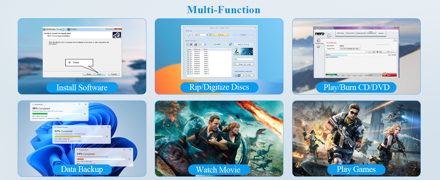 DVD drive USB external