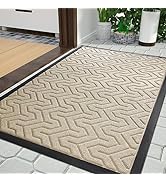 Yimobra Door Mat, All-Season Heavy Duty Doormat for Front Door Entrance, Non Slip Outside Mats fo...