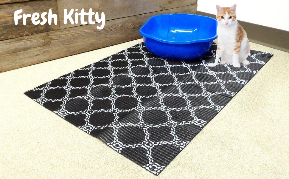 Fresh Kitty litter mat
