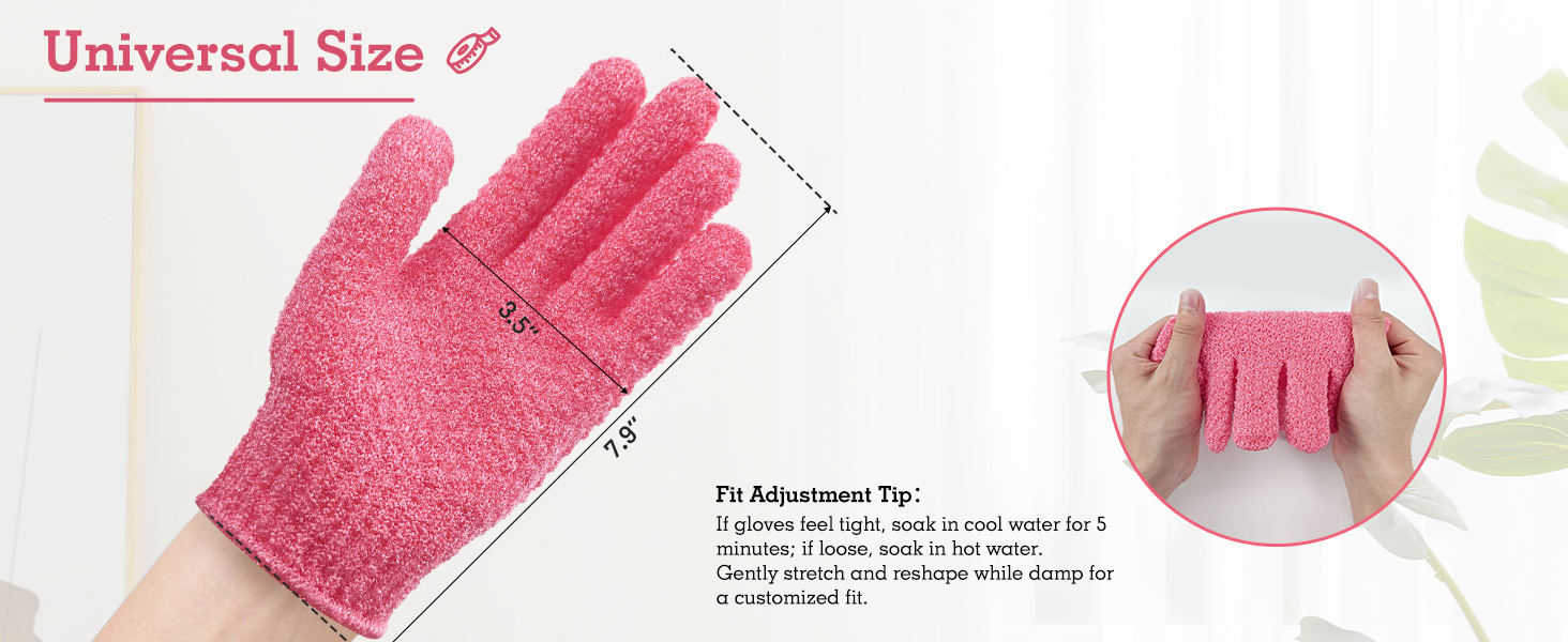Exfoliating Glove Shower Gloves