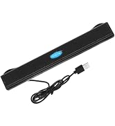 UKCOCO Sound Bars for TV, Small Surround Soundbar Speakers for PC/Gaming/Projectors