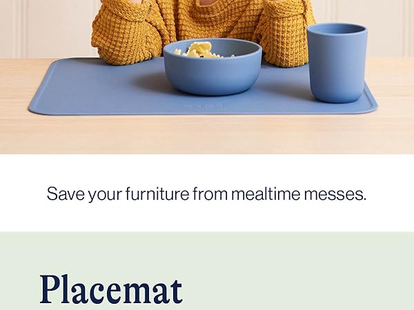 Our high chair is made with child safe materials and fits most standard size dining tables.