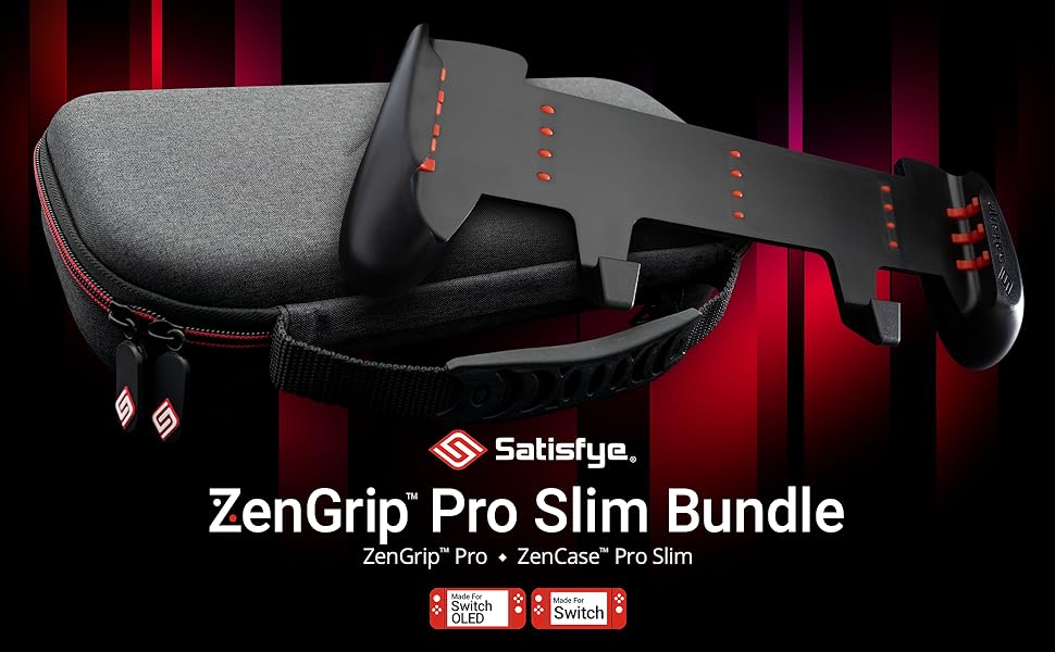 ZenGrip Pro Slim Bundle Satisfye Ultimate Switch and Switch Lite Accessories