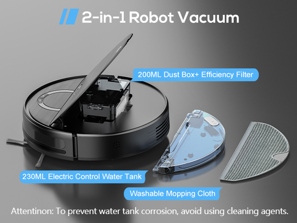 (blue)robot vacuum T7S structure - Phone