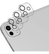 3 Pack Camera Lens Protector Compatible with iPad Pro13/iPad Pro11 (2024) Tempered Glass, 9H Anti...