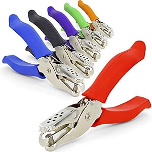 Single Hole Paper Punch Cushion Grip