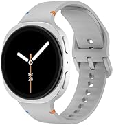 Sport Band for Samsung Galaxy Watch 8 Band 40mm 44mm/Watch 8 Classic 46mm Men Women, Seamless Sof...