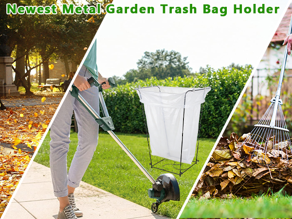 Garden Trash Bag Holder