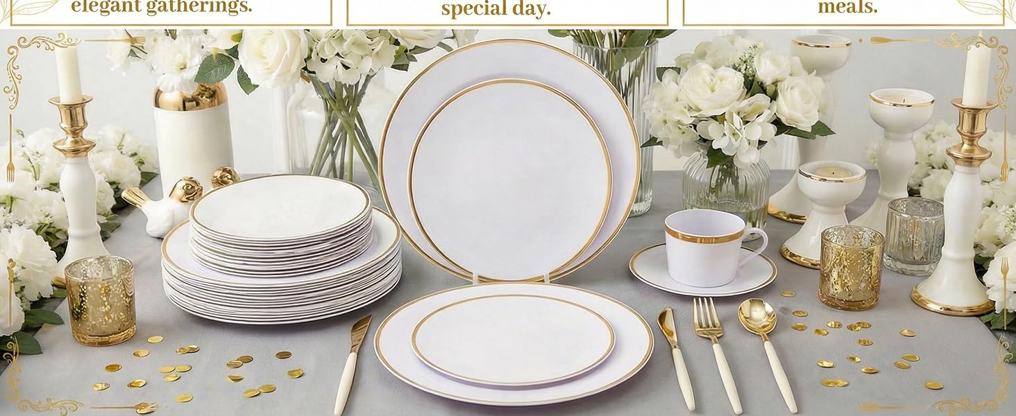 gold plates