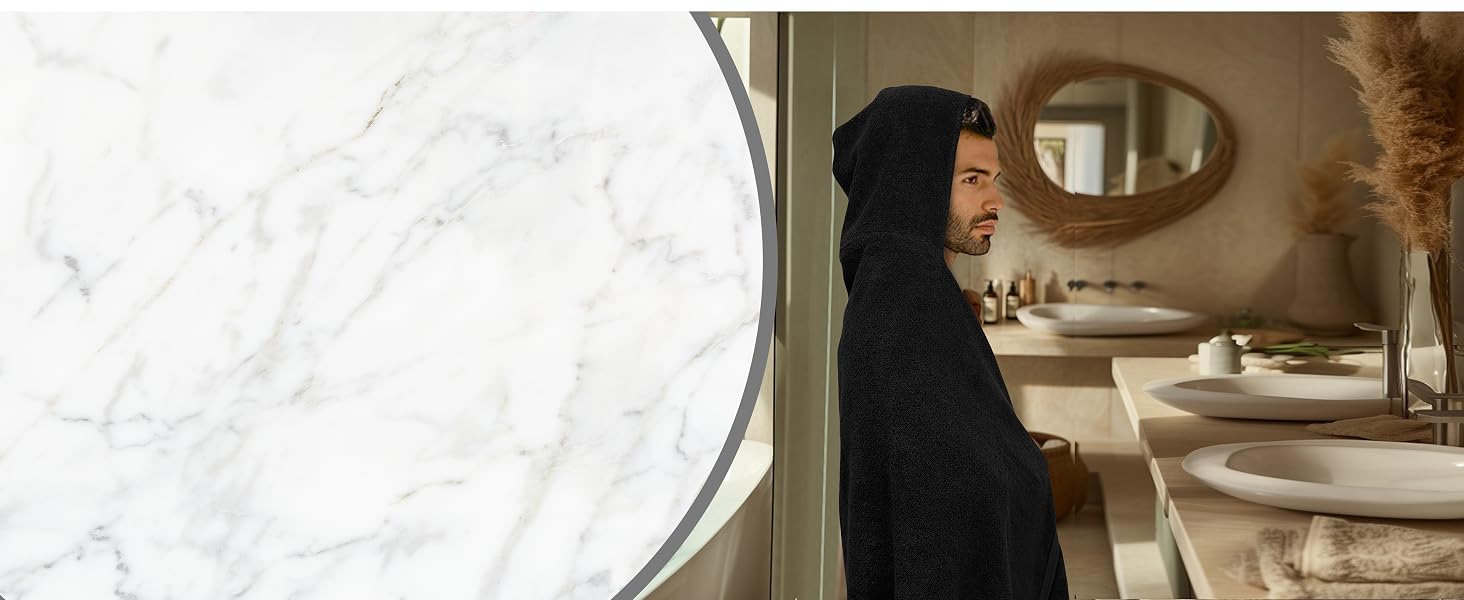 Ultra soft hooded towel