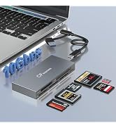 CFexpress Type B Card Reader, 6-in-1 USB 3.2 10Gbps CFexpress Card Reader Adapter for CFexpress T...