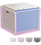 Oterri Hanging File Organizer, Metal File Organizer, Portable Desktop File Organizer for Letter S...