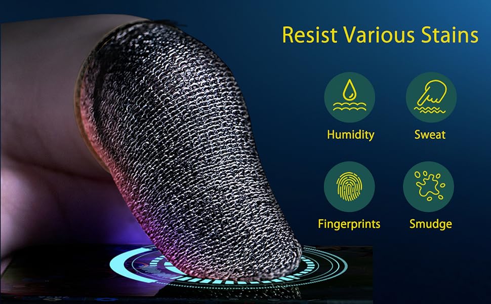 rofessional Finger Sleeves for Mobile Gaming