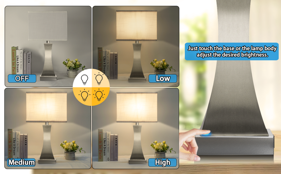 lamp with usb port and outlet