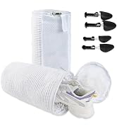 GOGOODA Upgraded Shoe Washing Bag for Washing Machine - Laundry Shoe Bag for Washer and Dryer wit...