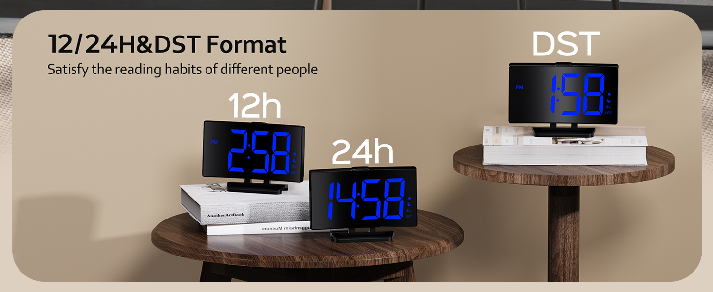 Digital Alarm Clocks for Bedrooms