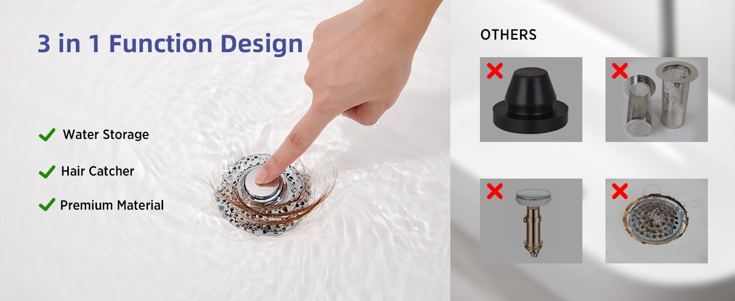 3 in 1 Function Design
