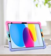 DETUOSI Silicone Case Compatible with iPad (A16) 11th Generation 11 Inch 2025, for iPad 10th Gen ...