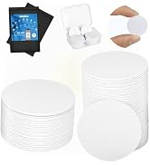 70 Pcs NFC Tags NTAG215 Blank NFC Coin Cards,Rewritable Programmable NFC Stickers Round Cards wit...