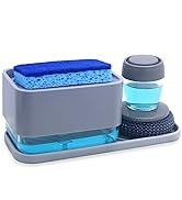 Dish Soap Dispenser with Sponge Holder