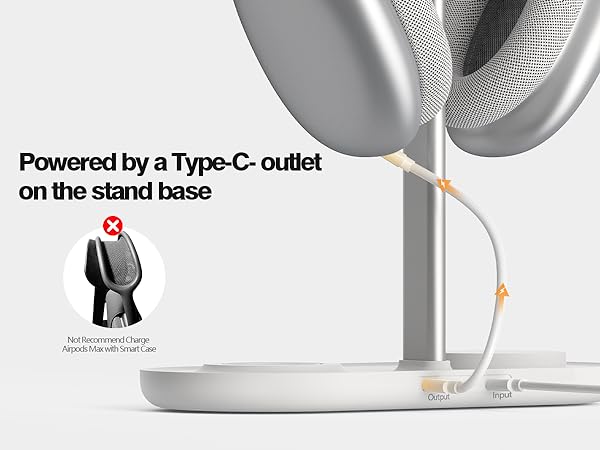 headphone stand with wireless charger