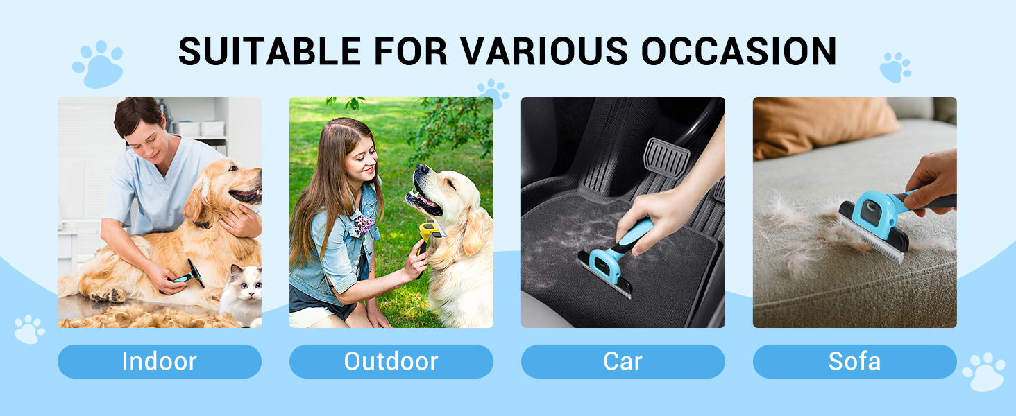 pet deshedding tools and grooming brush 2013