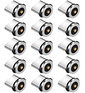 UKCOCO 30 pcs Charging Cable Magnetic Head Magnetic Phone Cable Adapter Magnetic Charging Tip Pho...