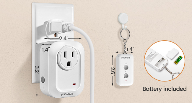 outlet remote control wireless