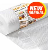 BAGAIL Shelf and Drawer Liner, Non-Adhesive Food-Grade EVA Cabinet Mat