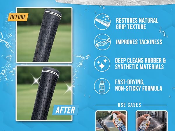 Tacky Grip Spray Enhances all Grippy Surfaces and Materials for Sports Equipment