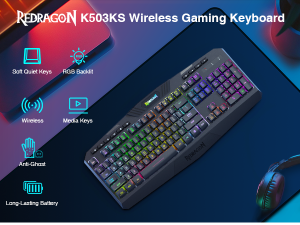Wireless Gaming Keyboard