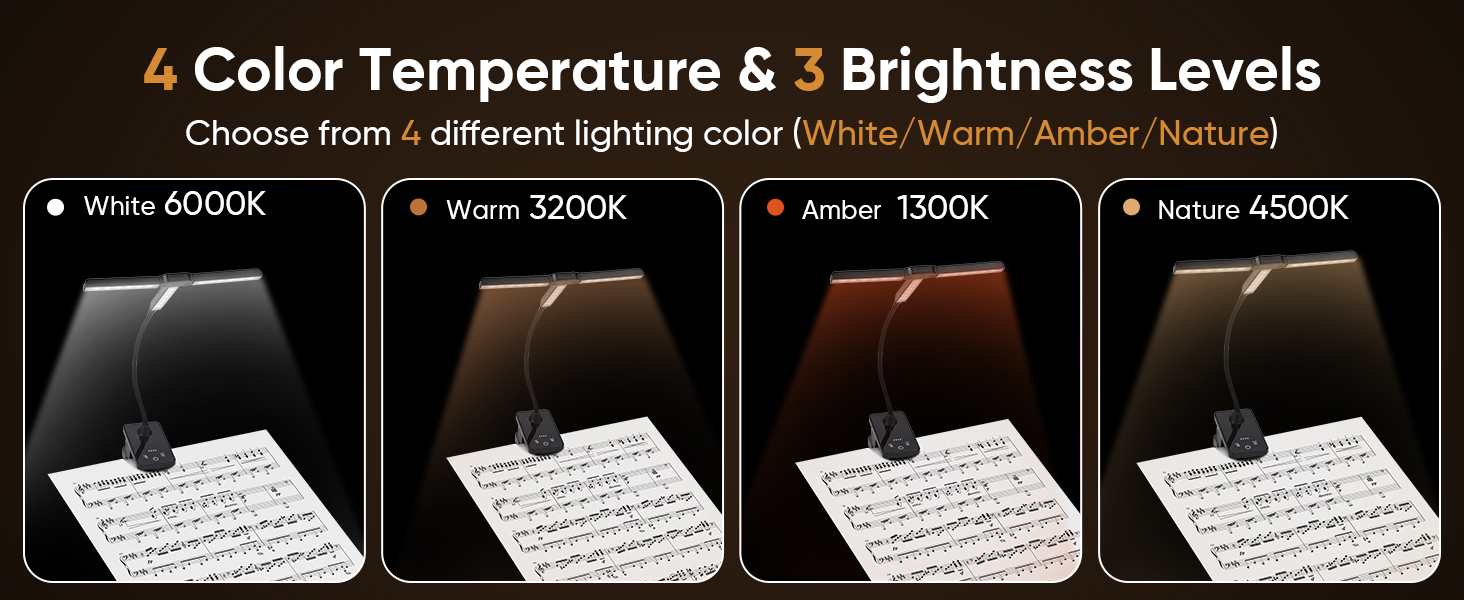 music stand light