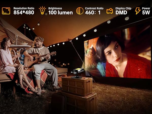 OUKITEL WP100 TITAN is the world’s first unlocked rugged projector phone