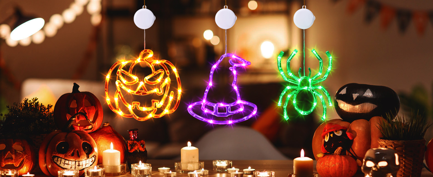 Halloween Window Lights