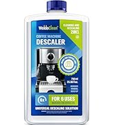 WoldoClean Descaler Solution for Coffee Maker 25.4 oz - 6 Uses Descaling Liquid compatible with K...