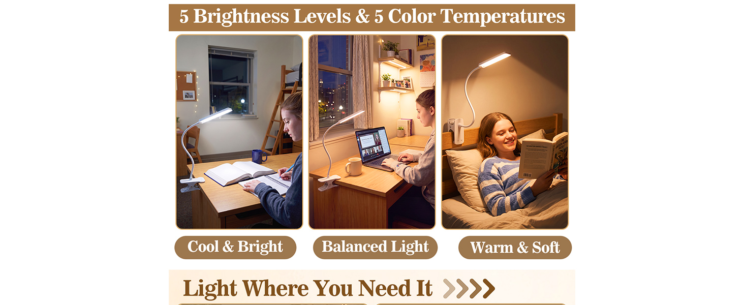 5 Color 5 Brightness