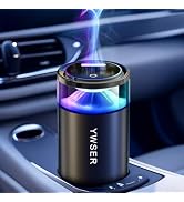 YWSER 2025 Upgraded Smart Car Air Freshener,Car Diffuser Pro,Ultrasonic Atomizer,Auto On/Off, Adj...