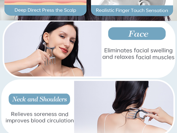 scalp massage tool?head scratcher?stainless steel gua sha?scalp gua sha?scalp scratcher