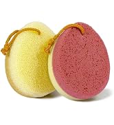Fepgsy Bath Loofah Sponge,Shower Exfoliating Body Loofa Sponge Scrubber for Women and Men,Double ...