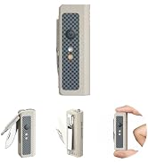 OKNIFE MK EDC Utility Gear with Flashlight, Knife & Screwdriver | 300-Lumen Pocket Multitool, USB...