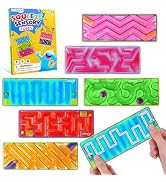 Squishy Sensory Fidget Autism Toys for Kids: Sensory Toys for Sepcial Need 6 Pack Maze - Quiet Fi...