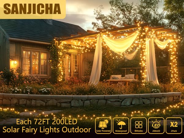 solar fairy lights
