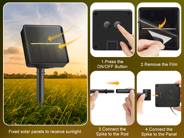 solar lights outdoor string