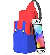 Cute Travel Bag for Nintendo Switch/2/Lite/OLED, Small Sling Portable Waterproof Backpack Carryin...