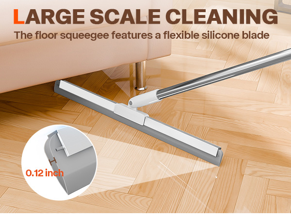 squeegee broom & silicone broom