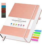 Blank Journal Notebook, Hardcover A5 Sketchbook, 320 Pages No Bleed 100 GSM Thick Paper Sketch Bo...