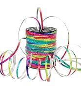 Laviria 600 Yards Curling Ribbon, Balloon String Roll Ribbon and Bows for Gift Wrapping Birthday ...