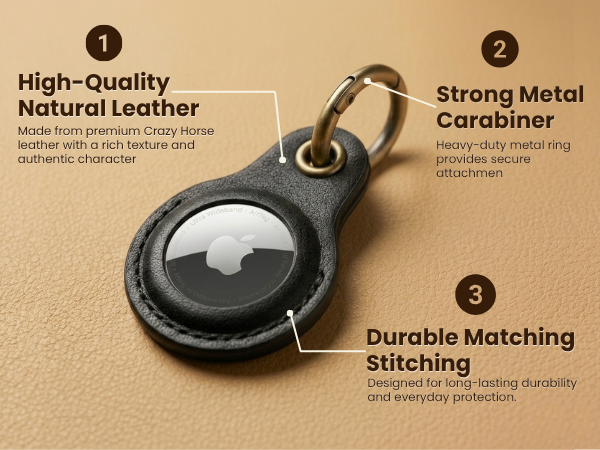 airtag key ring