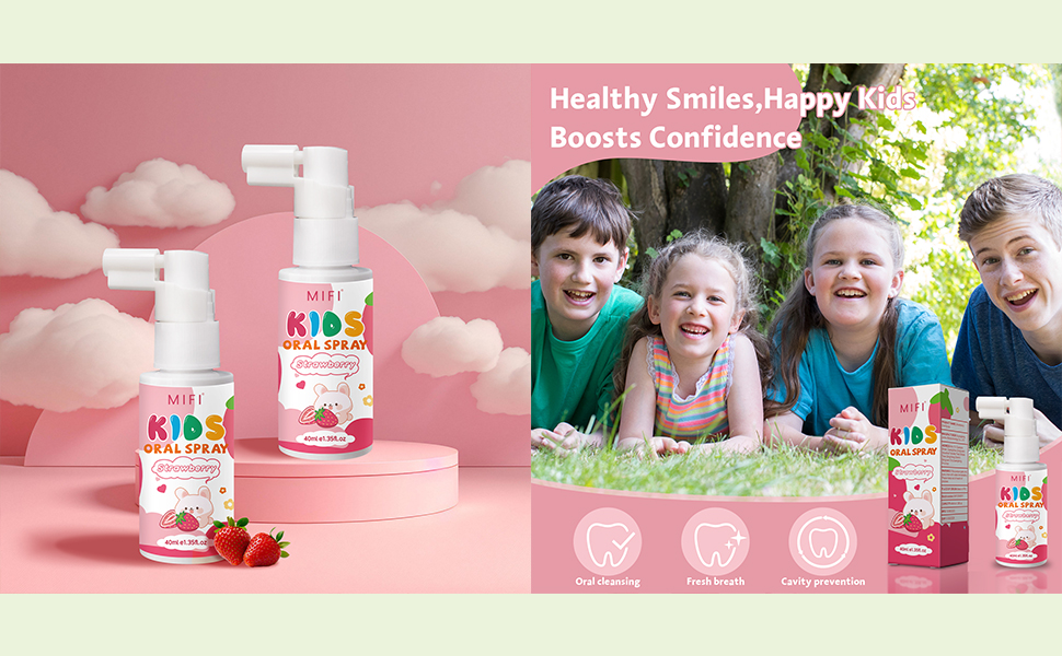 Kids Oral Spray - Fresh Breath for Children & Toddlers
